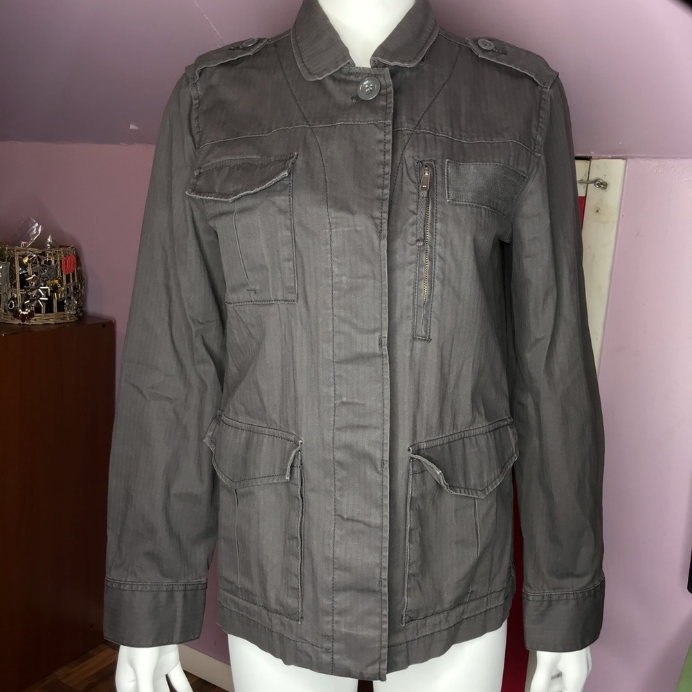 J. Crew Green Utility Jacket